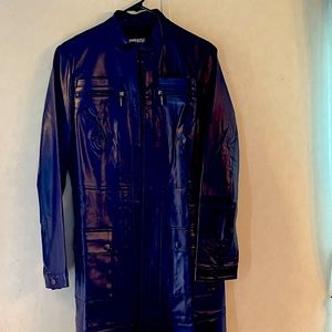 Beautiful purple leather jacket. Never worn